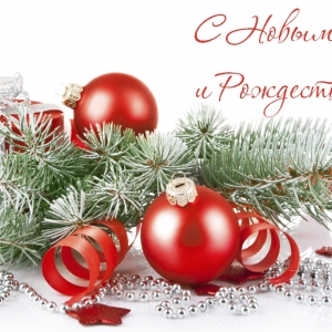 С Новым годом и Рождеством!